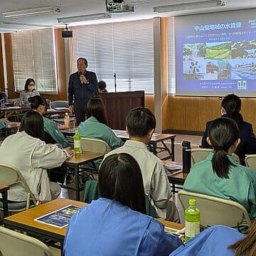 県内農業系高校生「中山間地域スタディーツアー」開催